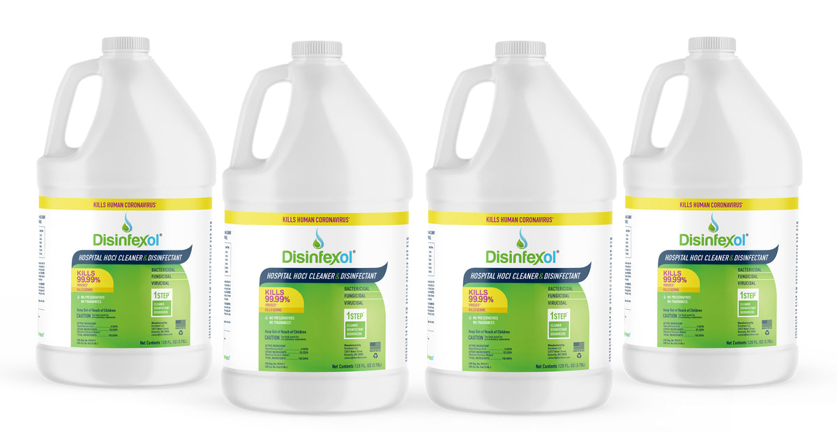 Disinfexol HOCl Disinfectant Cleaning Spray - 1 Gallon or 1 Case